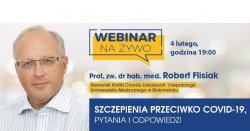 Webinar „Szczepienia przeciwko COVID-19, pytania i odpowiedzi”